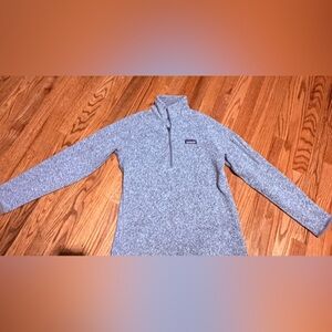 Patagonia Women's Heathered Gray Turtleneck Sweater